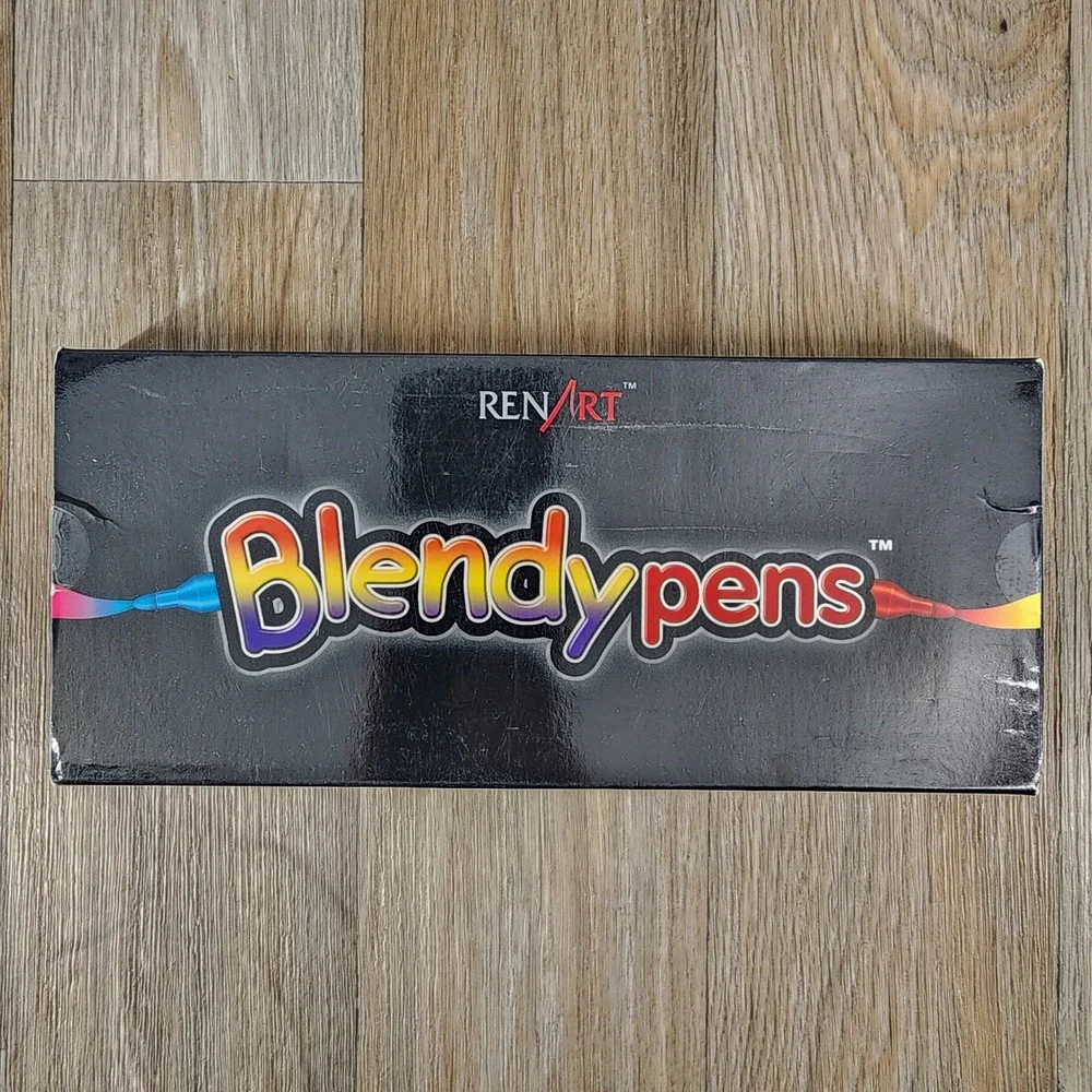 RenArt Blendypens 6 Count Color Blending Marker Set Vintage‎ 2004 Art Kit